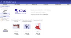 Desktop Screenshot of eshop.jk-kovo.eu
