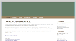 Desktop Screenshot of jk-kovo.eu